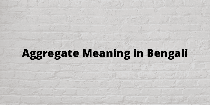 aggregate-meaning-in-bengali