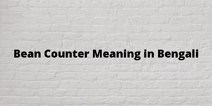 bean-counter-meaning-in-bengali