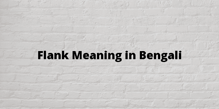 Bangla Meaning of Flank