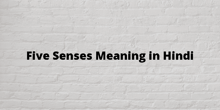 five-senses-meaning-in-hindi