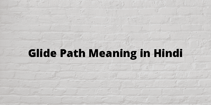 glide-path-meaning-in-hindi