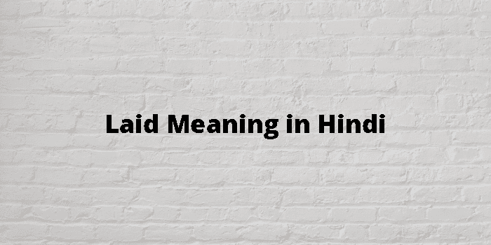 laid-meaning-in-hindi