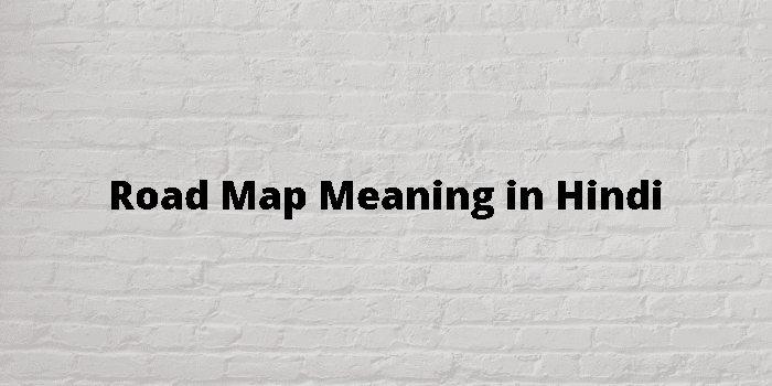 road-map-meaning-in-hindi