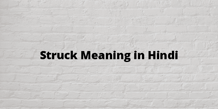 struck-meaning-in-hindi
