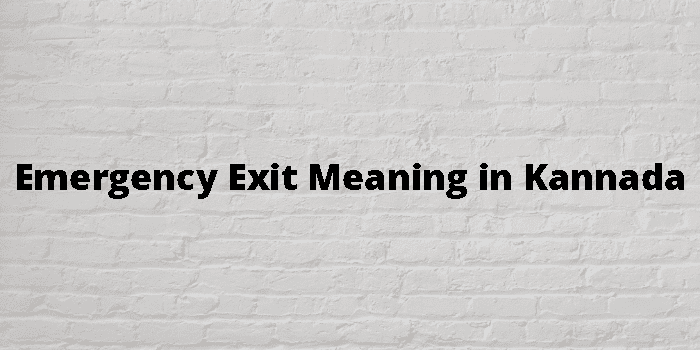 emergency-exit-meaning-in-kannada