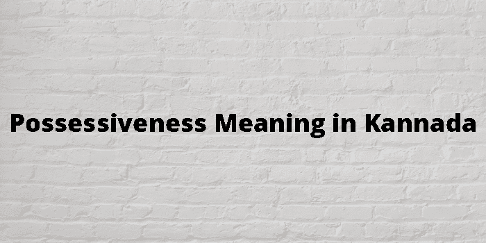 possessiveness-meaning-in-kannada