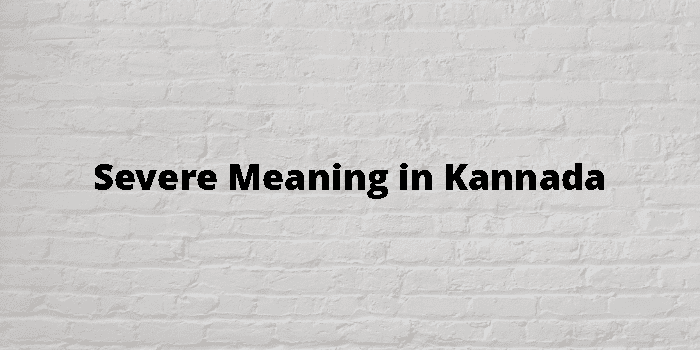 severe-meaning-in-kannada