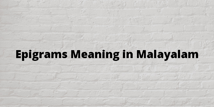 epigrams-meaning-in-malayalam