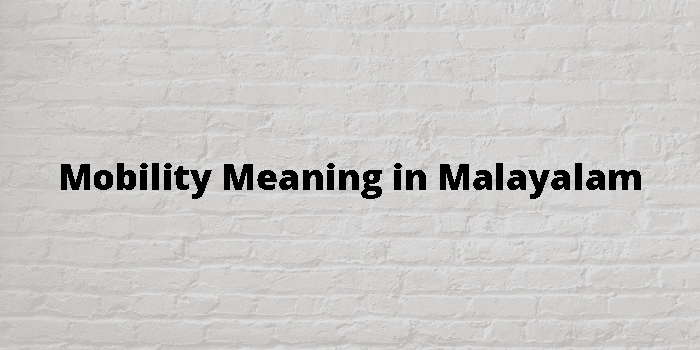 mobility-meaning-in-malayalam