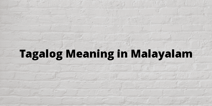 tagalog-meaning-in-malayalam