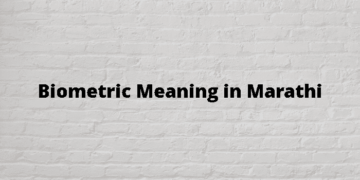 biometric-meaning-in-marathi