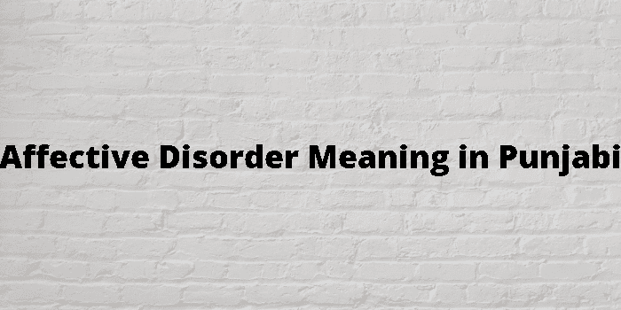 affective-disorder-meaning-in-punjabi