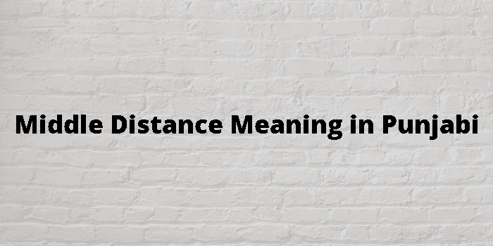 middle-distance-meaning-in-punjabi