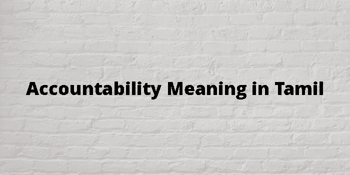 accountability-meaning-in-tamil