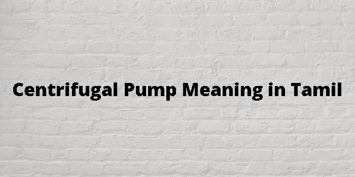 centrifugal-pump-meaning-in-tamil