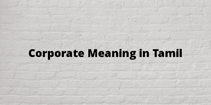 corporate-meaning-in-tamil