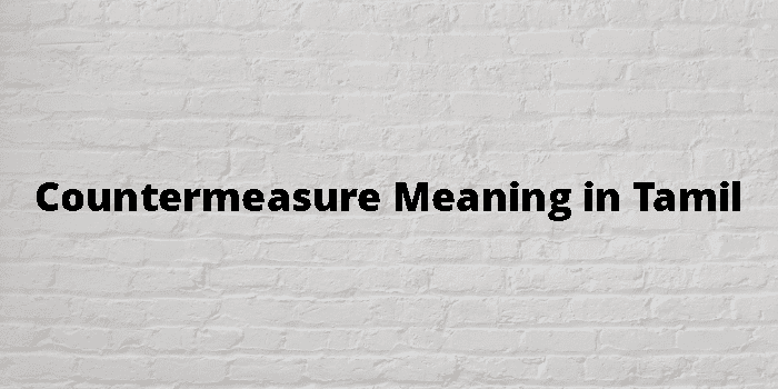 countermeasure-meaning-in-tamil