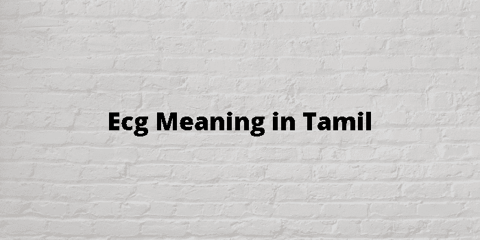 ecg-meaning-in-tamil