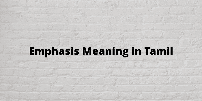 emphasis-meaning-in-tamil