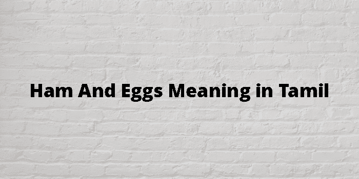 ham-and-eggs-meaning-in-tamil