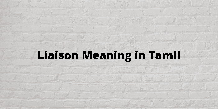 liaison-meaning-in-tamil