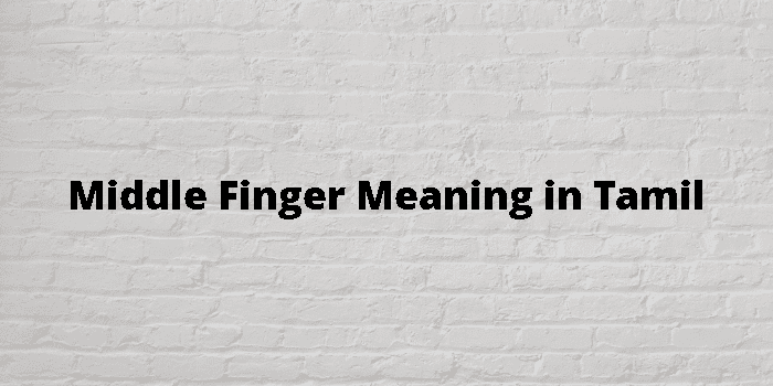 middle-finger-meaning-in-tamil