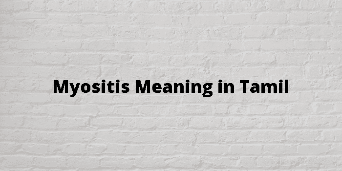 myositis-meaning-in-tamil