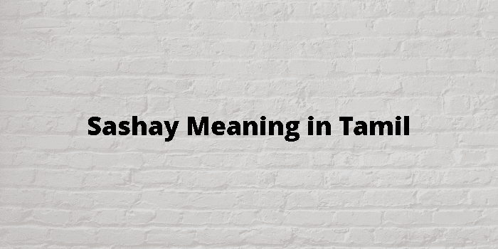 sashay-meaning-in-tamil