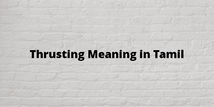 thrusting-meaning-in-tamil