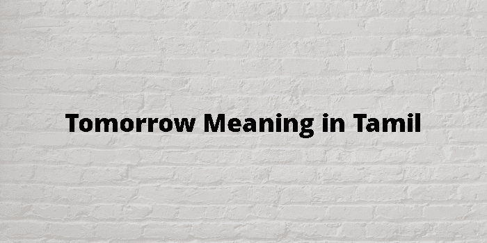 tomorrow-meaning-in-tamil