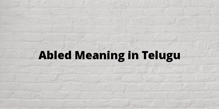 abled-meaning-in-telugu