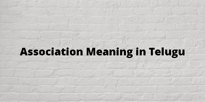 association-meaning-in-telugu