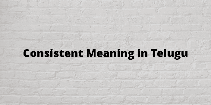 consistent-meaning-in-telugu