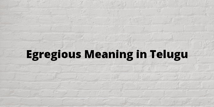 egregious-meaning-in-telugu