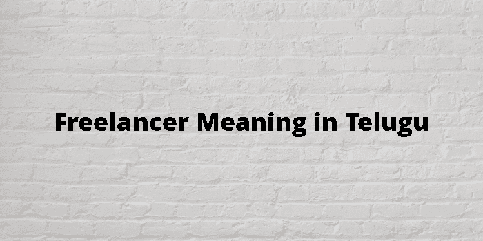 freelancer-meaning-in-telugu