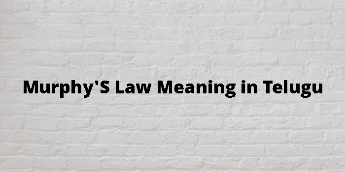 murphy-s-law-meaning-in-telugu