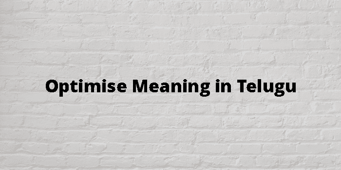 optimise-meaning-in-telugu