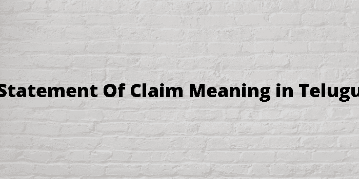 Actionable Claim Meaning In Telugu