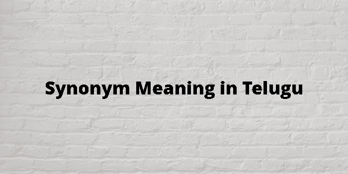 synonym-meaning-in-telugu