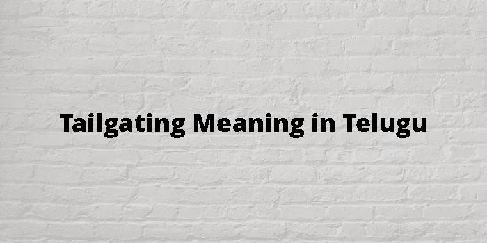 tailgating-meaning-in-telugu