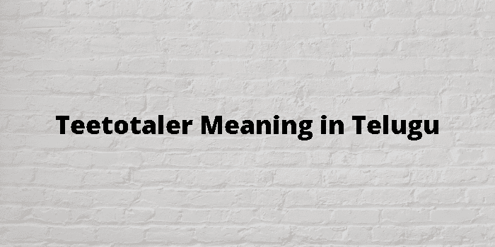 teetotaler-meaning-in-telugu