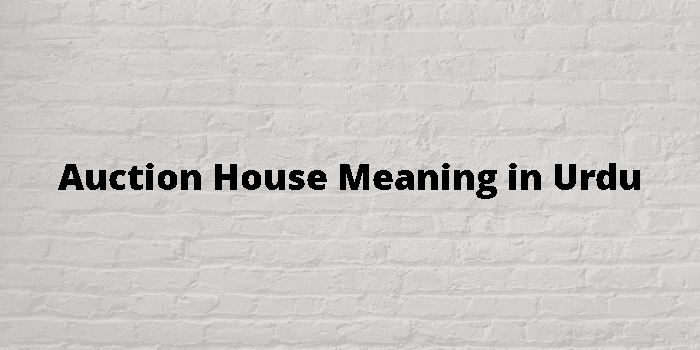 auction-house-meaning-in-urdu