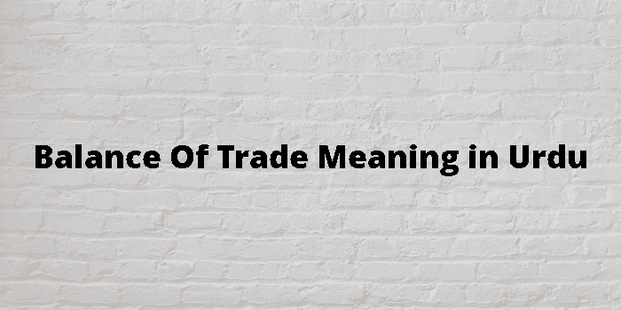 balance-of-trade-meaning-in-urdu