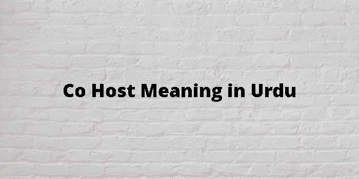 co-host-meaning-in-urdu