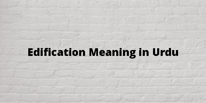 edification-meaning-in-urdu