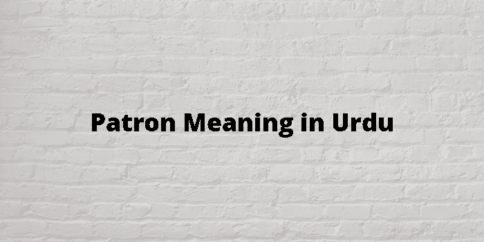 patron-meaning-in-urdu