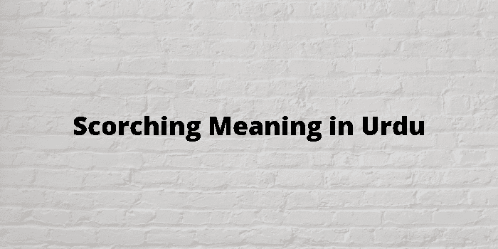 scorching-meaning-in-urdu